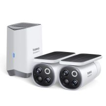 Baseus Security S1 Pro Dual 3K Outdoor-Überwachungsset (2 Kameras) – Weiß