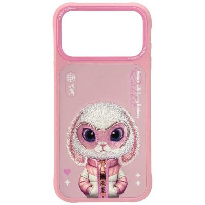 Nimmy Cool&Cute 2.0 Rabbit Hülle für iPhone 17 Pro Max - Pink
