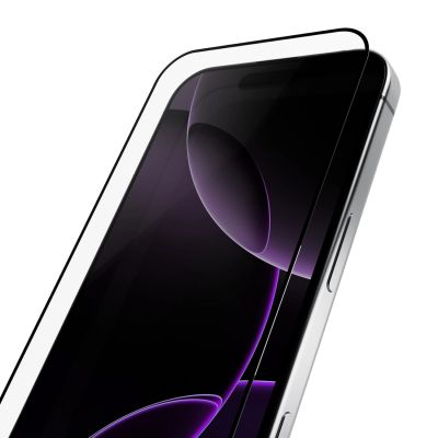 2. Puro Frame Panzerglas mit Rahmen für iPhone 16 Pro Max