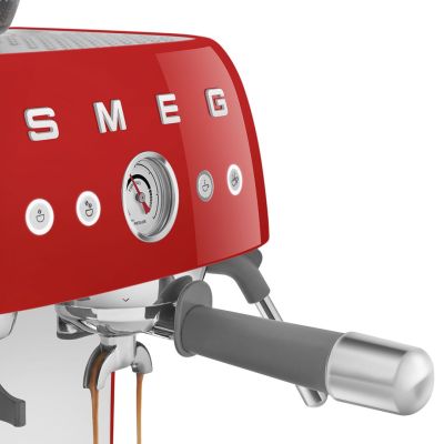 13. Smeg EGF03RDEU Kaffeemaschine, manuelle Espressomaschine, 2,4 l