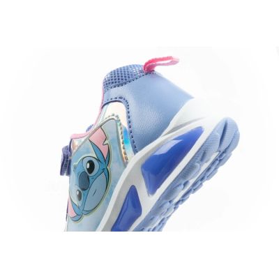 7. Leomil Stitch Kinder Sportschuhe Leichte Sneakers mit Klettverschluss LED