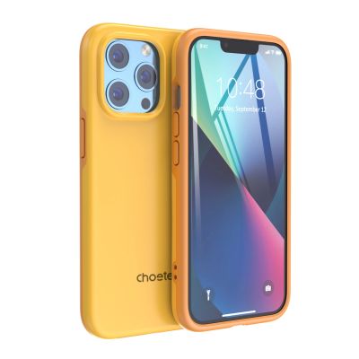 Choetech MFM Anti-Drop Case Cover für iPhone 13 Pro Max orange (PC0114-MFM-YE)