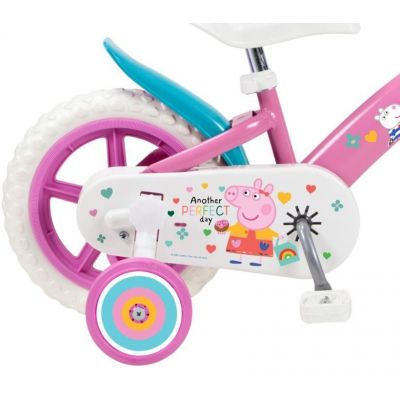 3. Kinderfahrrad 12" Peppa Wutz rosa 1195 Pink