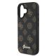 6. Guess Peony Script MagSafe-Hülle für iPhone 16 Plus – Schwarz