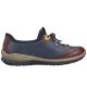2. Rieker N3271-35 Damen-Slipper, bequem, marineblau