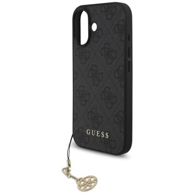 5. Guess 4G Charms Collection MagSafe Hülle für iPhone 17 - Schwarz