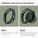 14. Spigen Liquid Air Case für Samsung Galaxy Watch 8 40 mm – Mattschwarz