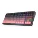 2. REDRAGON K728SP-RGB-PRO Antonium Pro Tastatur USB + RF Wireless + Bluetooth Schwarz, Pink