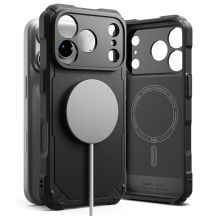 Ringke Rugged Gear Magnetische MagSafe-Hülle für iPhone 18 Pro Max / 17 Pro Max – Schwarz