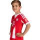 12. adidas FC Bayern 25/26 Heimtrikot rot JN8510 Kinder-Sportset