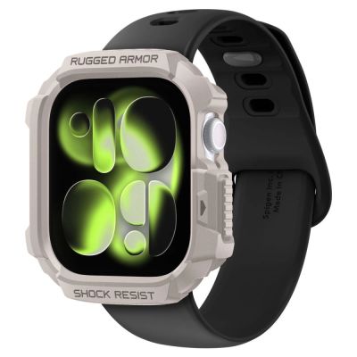 3. Spigen Rugged Armor Schutzhülle für Apple Watch 42 mm – Beige
