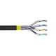 DIGITUS Erdverlegekabel Cat7a S/FTP Ring 50m schw AWG 22/1