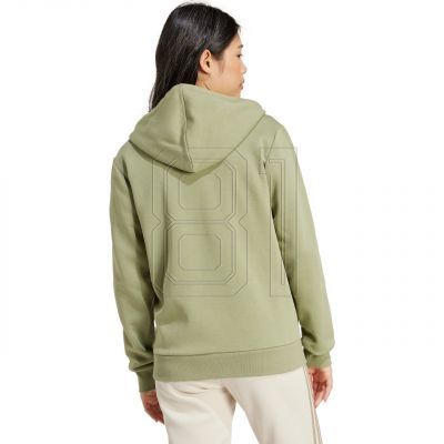 3. adidas Essentials 3-Streifen Fleece-Sweatshirt mit durchgehendem Reißverschluss W JP2352
