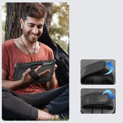 8. Tech-Protect Solid Case für Samsung Galaxy Tab S10 FE+ - Schwarz