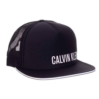 2. Calvin Klein Trucker Cap Schwarz - KU0KU00081-BEH