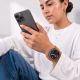 3. Tech-Protect Nylonverschluss für Samsung Galaxy Watch Ultra 47 mm – Orange