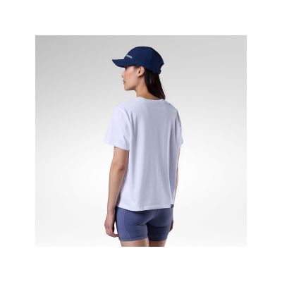2. ROSSIGNOL Damen-T-Shirt mit Wasserfall-Grafik, Weiß