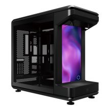 Cooler Master MasterFrame 360 STAGE LCD Full Tower Schwarz, Transparent