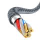 7. Baseus Kabel für iPhone USB - Lightning 2m, 2.4A grau (CALD000516)
