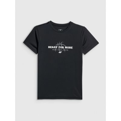 7. Schnelltrocknendes Sport-T-Shirt für Jungen 4F 4FJRSS26TFTSM2390-20S