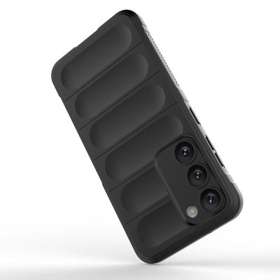 14. Magic Shield Case für Samsung Galaxy S23+ flexible gepanzerte Hülle schwarz
