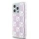 2. DKNY Liquid Glitter Multilogo iPhone 15 Pro Hülle – Pink