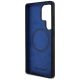 7. Mercedes Silicone Contrasted Curves MagSafe Case für Samsung Galaxy S25 Ultra - Schwarz