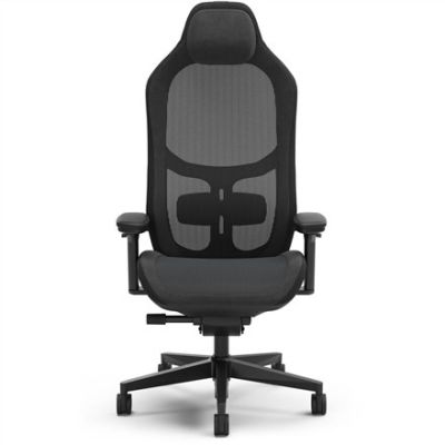 Fractal Design Refine 2 Mesh Dark Gaming-Stuhl, gepolsterter Sitz, Schwarz