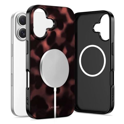 2. Tech-Protect Lamano MagSafe Hülle für iPhone 17 - Schwarz und Rot