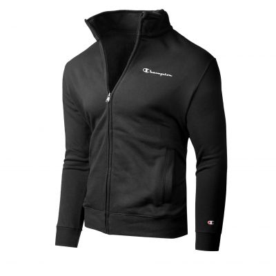 Champion Herren-Sweatshirt mit Stehkragen und Reißverschluss in Schwarz (218290 KK001)