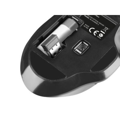 5. NATEC Kabellose Maus Blackbird 2 1600DPI Schwarz NMY-1874