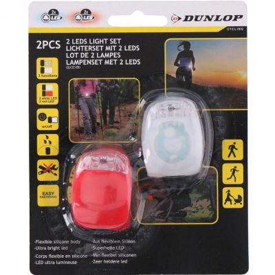 Dunlop Fahrradlicht LED 2 Stück SC 05320