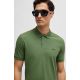3. BOSS Pallas Open Green Regular Fit Herren Poloshirt (50468301-381)
