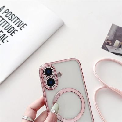 4. iPhone 17 Hülle mit Schultergurt, MagSafe-kompatibel – Schwarz