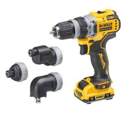 9. 4-Kopf-Bohrschrauber 12V DCD703L2T DEWALT
