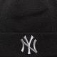 3. New Era Metallic Beanie New York Yankees Mütze 60691271 Schwarz One Size