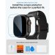 9. Spigen Lite Fit Pro Armband + Displayschutzfolie aus gehärtetem Glas für Apple Watch Ultra 49 mm – Schwarz