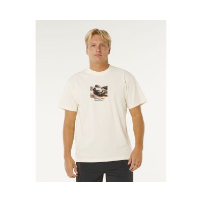 Herren RIP CURL Search Rig T-Shirt Weiß