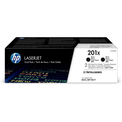 HP Toner-Set HP 201X, HP201X=CF400XD, 2800 Seiten