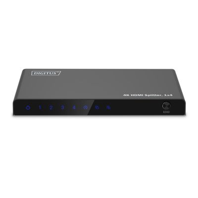 5. Digitus Splitter 4K HDMI, 1 x 4
