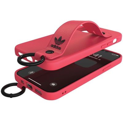 6. Adidas OR Handschlaufenhülle für iPhone 12 / iPhone 12 Pro – Pink