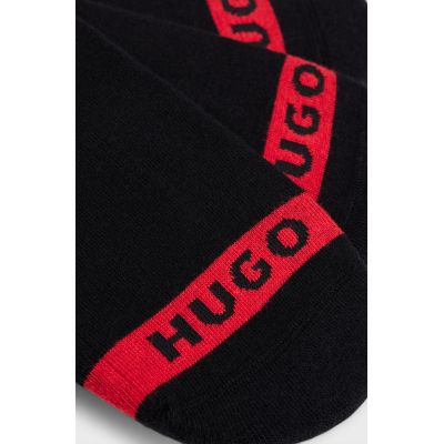 4. HUGO 3P LC lange Socken schwarz (50514916-001)