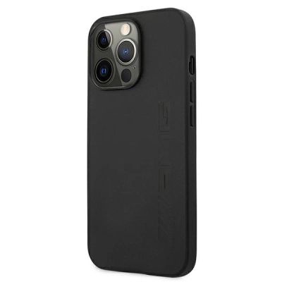 2. AMG Leder Hot Stamped Case für iPhone 13 Pro / 13 6.1" - Schwarz