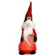 5. Dekorative Plüschfigur Weihnachtsmann mit LED-Beleuchtung, 51 cm
