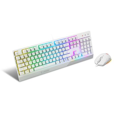 MSI VIGOR GK30 COMBO Weißes Tastatur- + Maus-Set