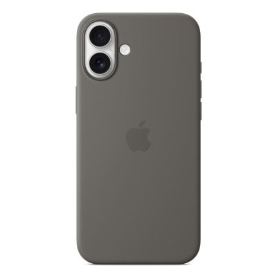 4. Apple Hülle mit MagSafe | Apple | iPhone 16 Plus | Silikon | Steingrau
