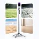 6. Universeller tragbarer Selfie-Stick-Halter für Handy/Kamera/DSLR – Advanced mit vierfüßiger Basis