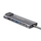 Adapter (HUB) USB Typ C auf HDMI/2x USB 3.0/2x USB Typ C/RJ45