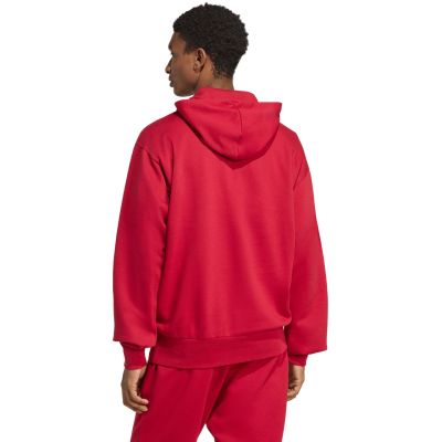 11. adidas Essentials Feelcozy Hoodie für Herren, rot, KC0907