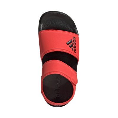 4. Adidas Adilette Kindersandalen rot und schwarz IH3633